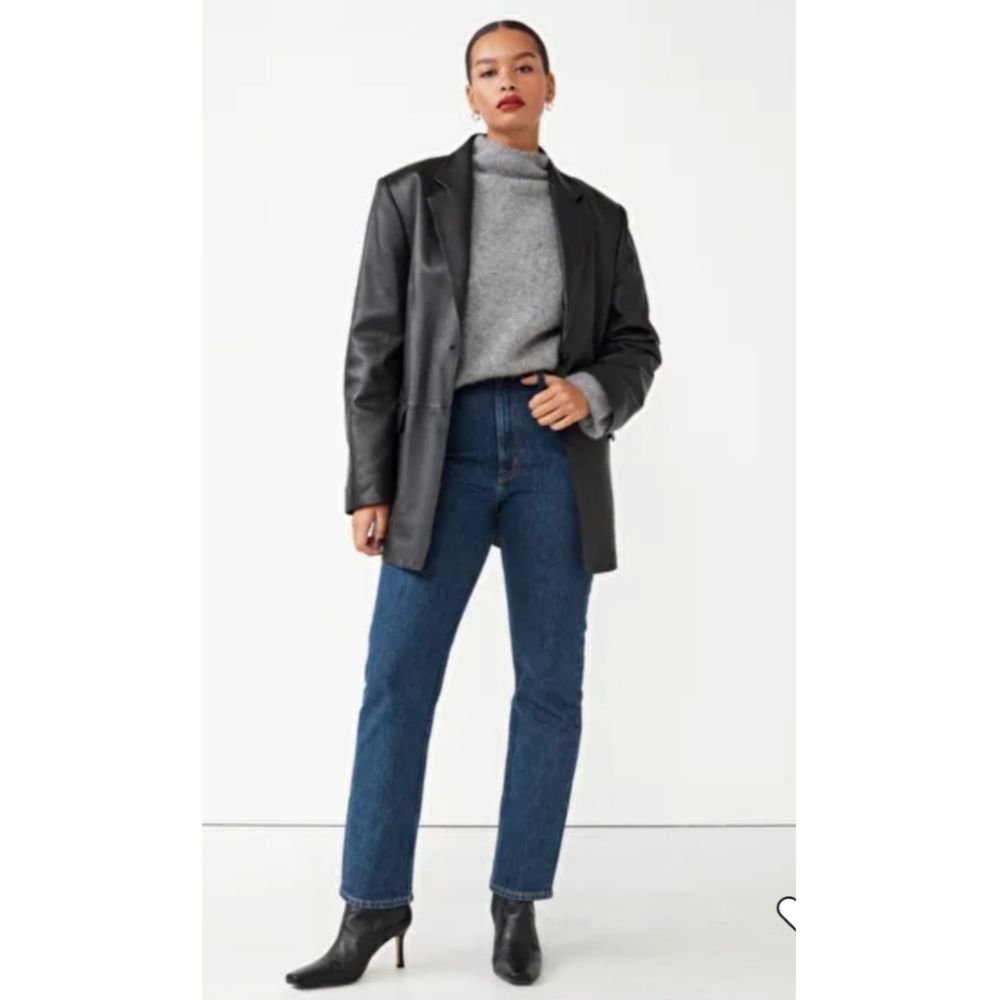 & Other Stories Favourite Cut Jean Dark Wash